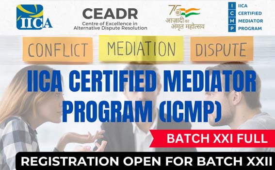 Centre of Excellence in Alternative Dispute Resolution Announces